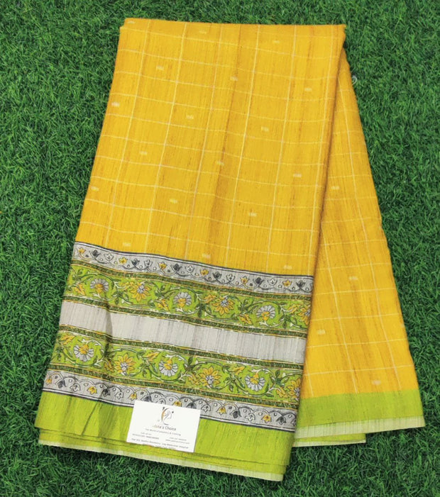 Yellow Khadi Silk 7 E5-11E