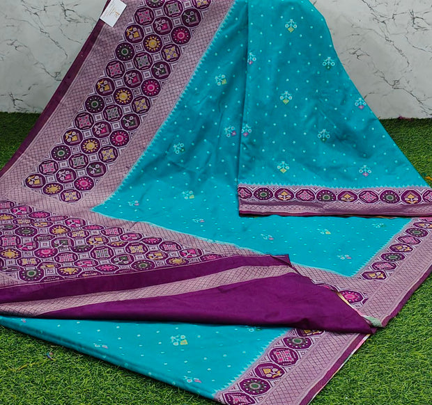 Rama blue patola pattu 29 J5 2