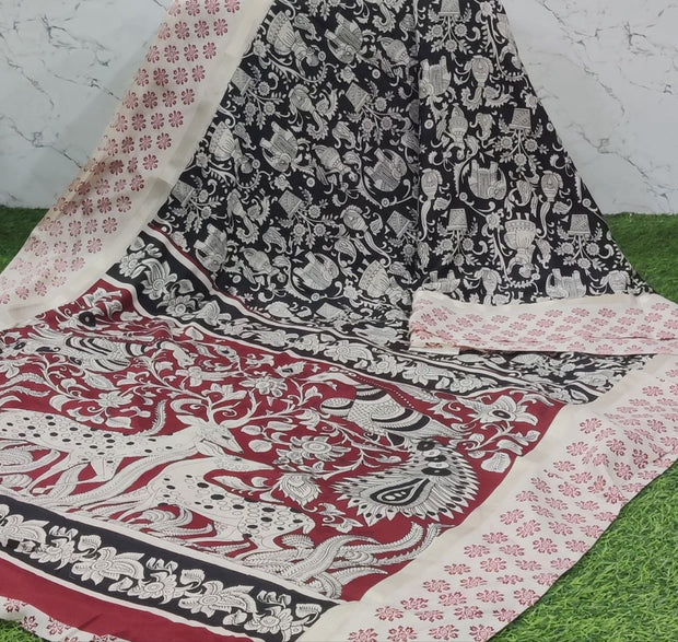 Black Chinnor Kalamkari 17 L4-8