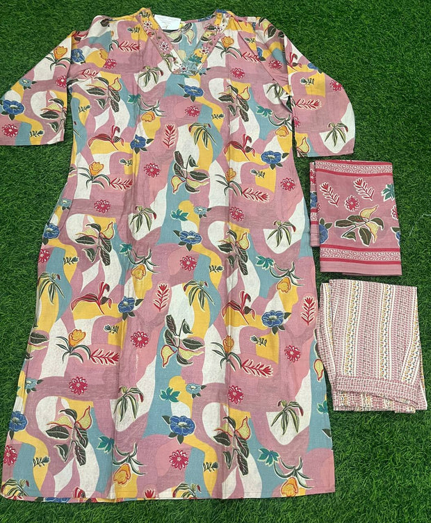 Peach Pink Dress 22 I5-8E