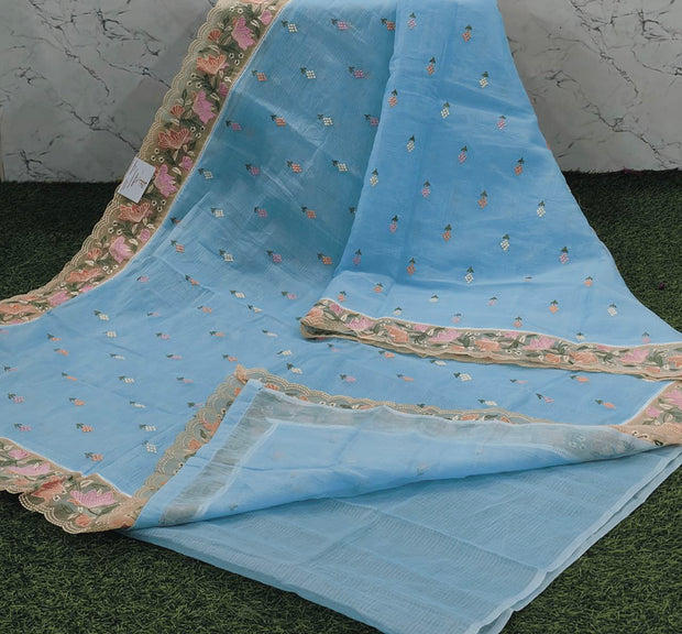 Light blue kota embroidery 30 J5 3