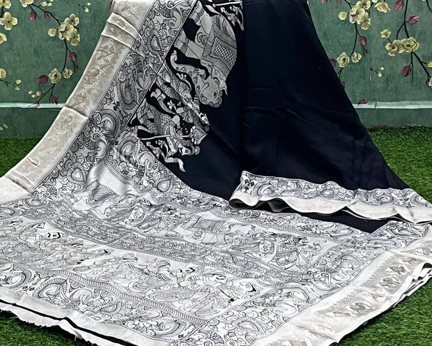 Black Malai Crepe 16 J4-3