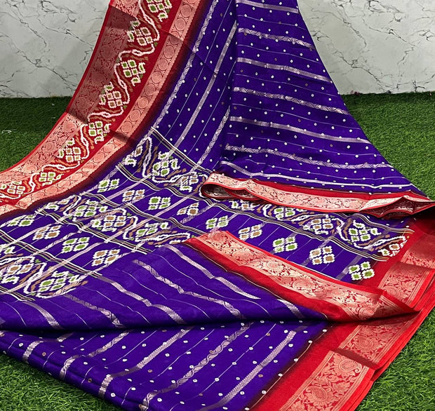 Purple Patola Silk 25 J5-11