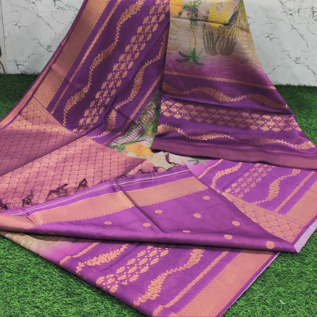 Burgundy Viscose Kadhi 15 C5-4