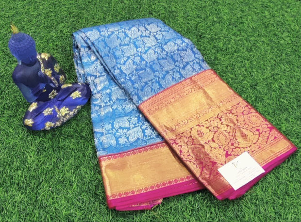 Blue Kanchi Pattu 16 E5-6