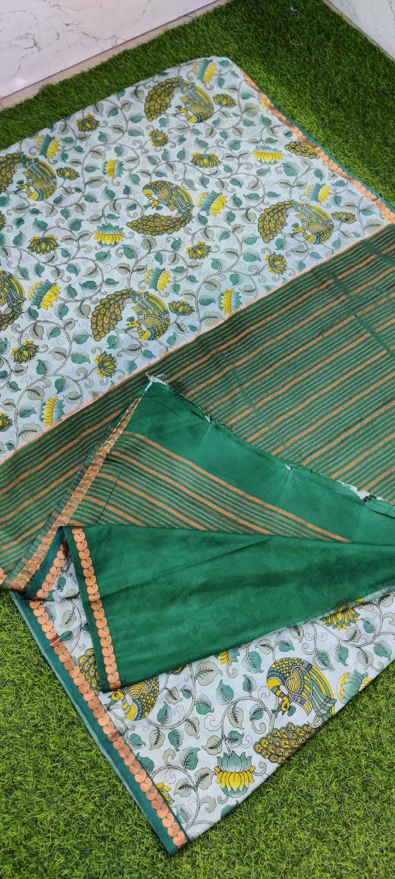 Light Green Mysore Crepe 18 A4-10