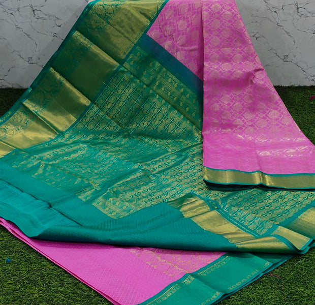 Pink kanchi pattu 20 I5 1