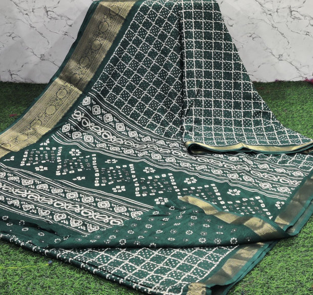 Green Patola Silk 12 J5-12