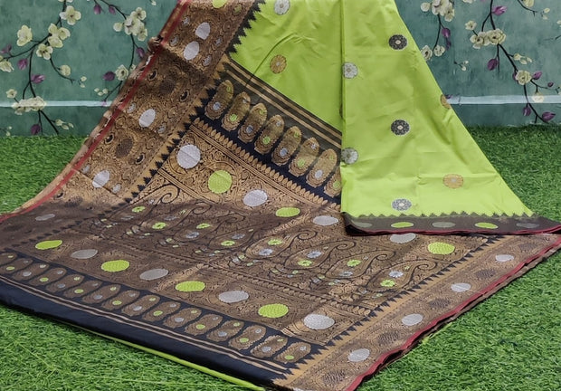 Green Vidharba Pattu 18 J4-11