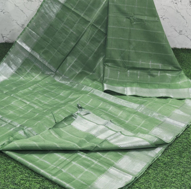 Pista Green Mangalgiri Handloom 17 C5-10