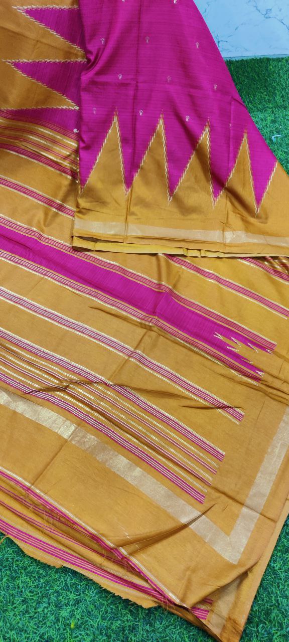 Tomato Red Muslin Silk 20 D5-9