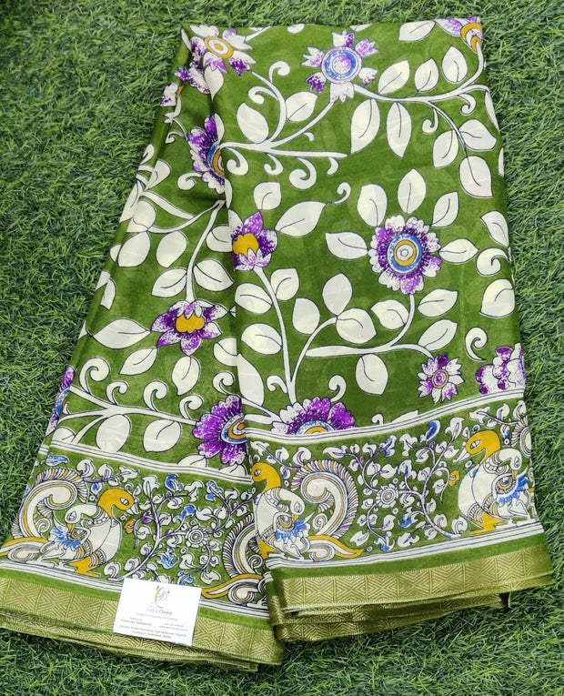 Green Mysore Crepe 5 C5-13