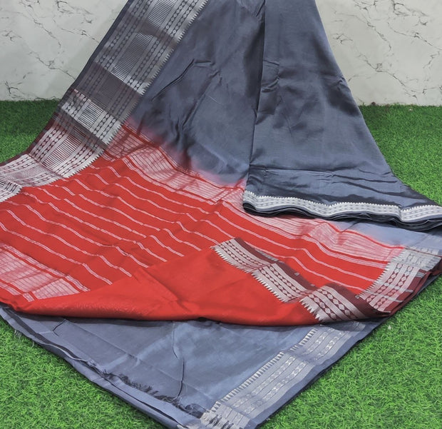 Grey Mangalgiri Pattu 15 D5-4