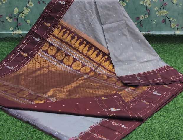 Grey gadwa pattu 21 I5 4