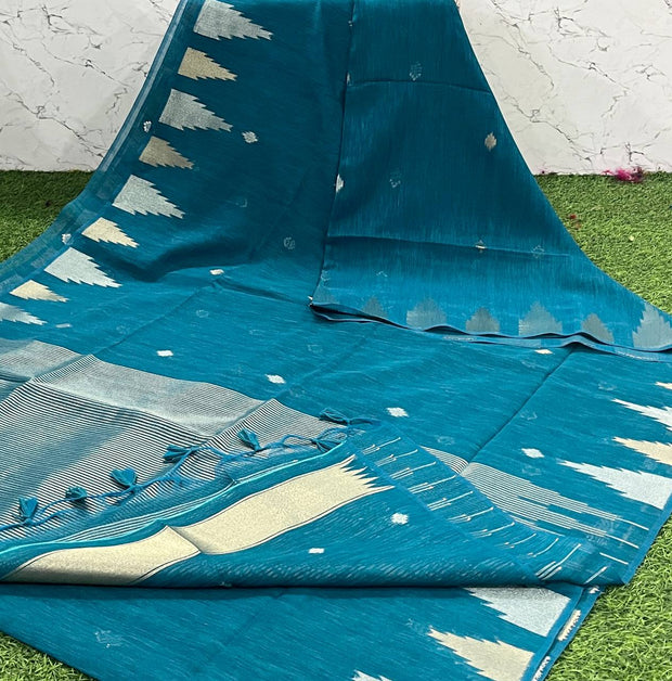 Blue Jamdani 15 J5-8