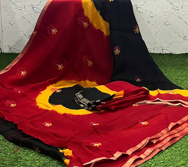 Black Kadhi Georgette 29 C5-11