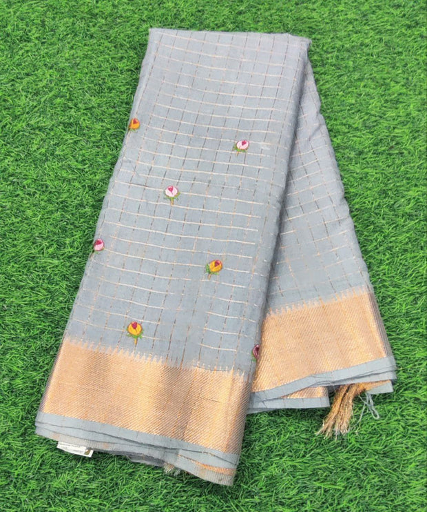 Grey Mangalgiri Handloom 6 C5-1E