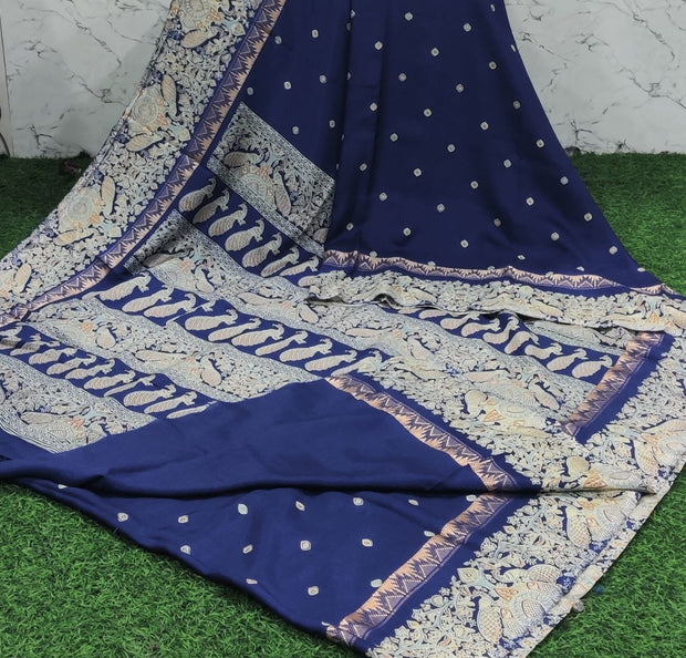 Blue Mysore Crepe 26 D5-8