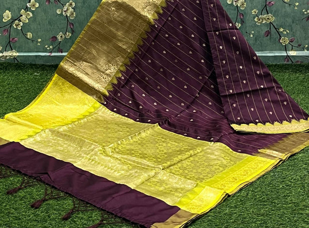 Brown LW Kanchi Pattu 11 K4-8