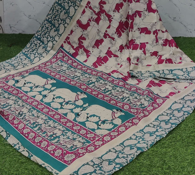 Pink Chinnor Pichwai 17 L4-14