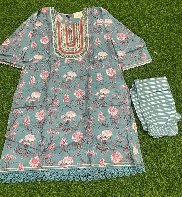 Grey Floral Dress 22 I5-2E