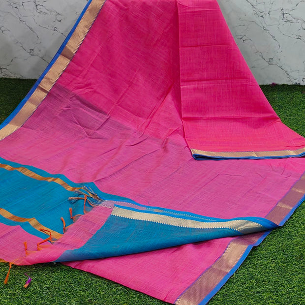 Pink handloom mangalagiri 26 J5 10