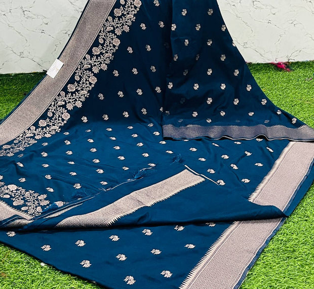 Peacock Blue Mango Silk 30 I5-5