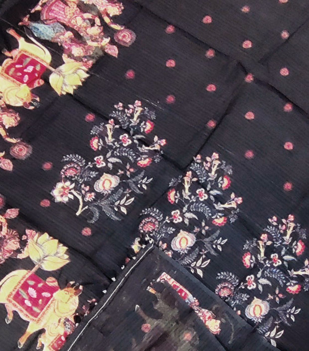 Black Kalamkari 30 L4-9