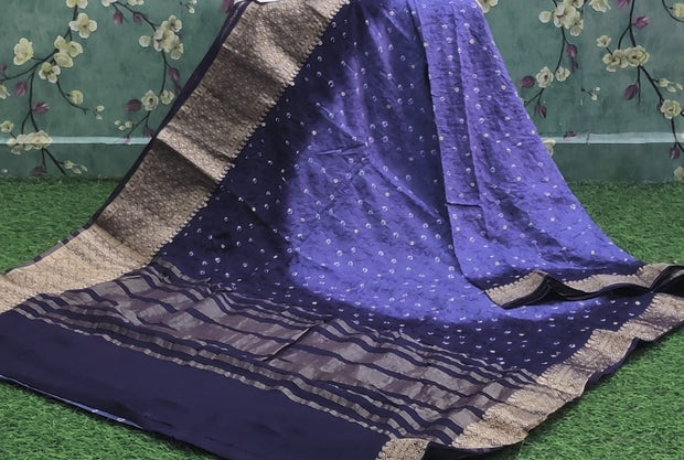 Lavender Pure Bandhani 11 J4-11