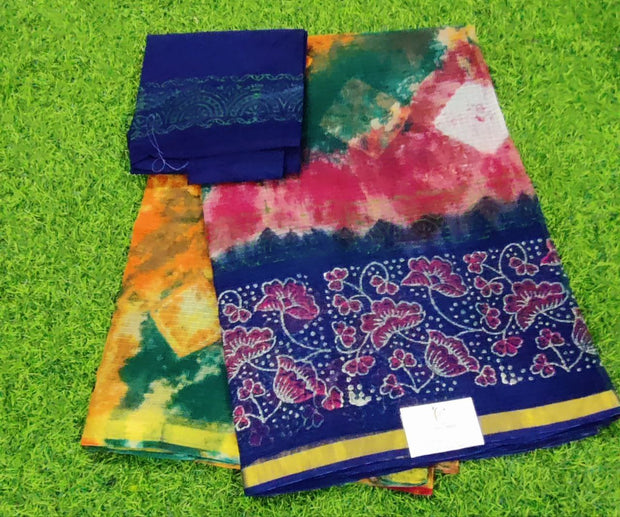 Blue Pure Cotton Kota 21 D5-13