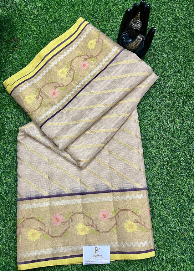 Light Lavender Silk Kota 6 L4-2