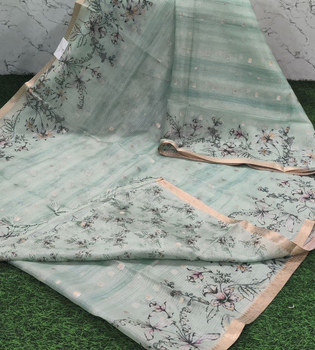 Lux Green Silk Kota 15 C5-8