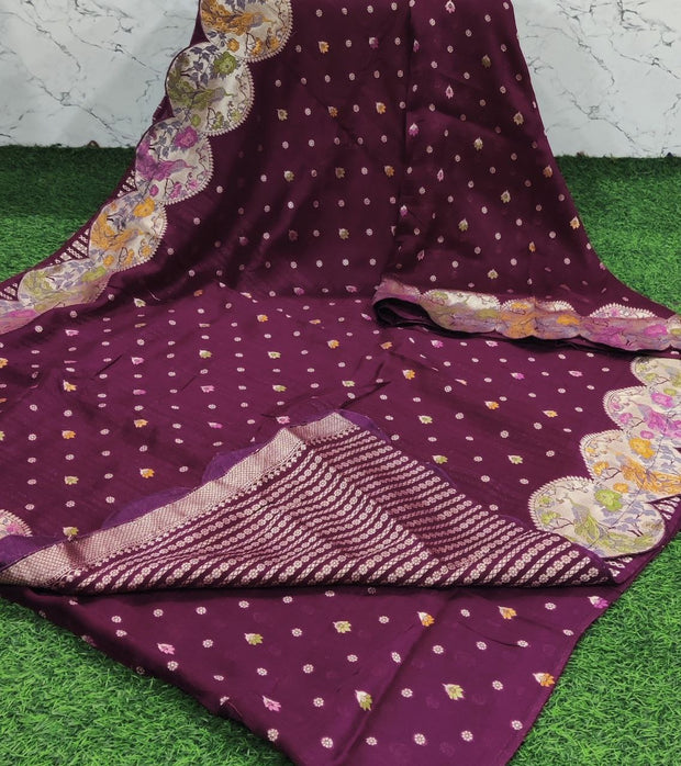 Burgundy Victorian Silk 8 C5-3