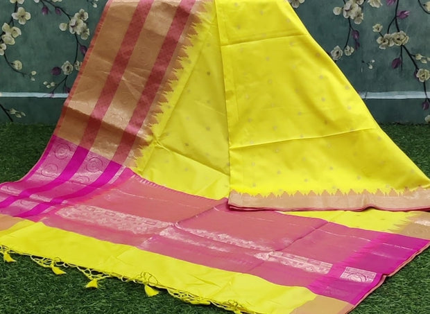 Yellow Kanchi Pattu 17 K4-3