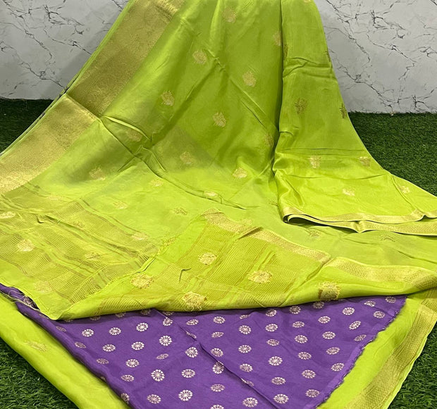 Green Mona Silk 28 A5-8