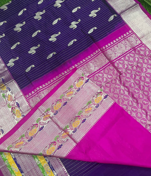 Purple Venkatgiri Pattu 25 L4-8