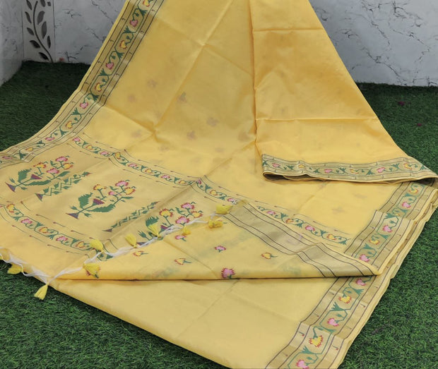 Lemon yellow khadi 19 I5 6
