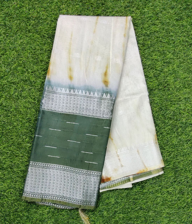 Green Handloom Shibori 6 C5-9E