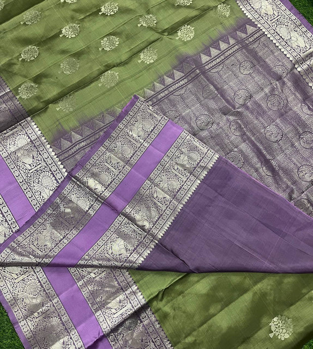 Green Venkatgiri Pattu 25 L4-3