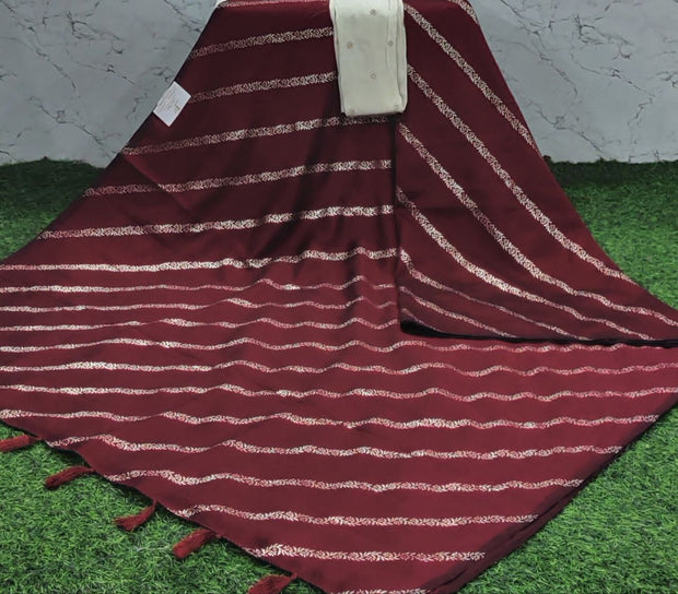 Red Crepe Georgette 30 F5-10