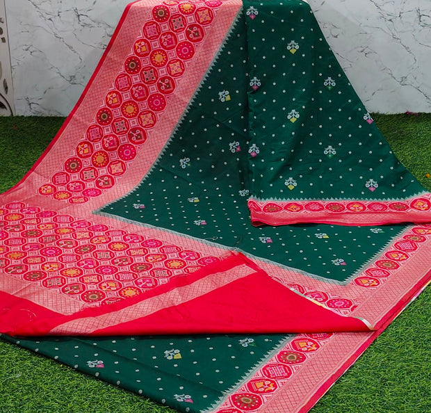 Raw Mango green patola pattu 29 J5 1