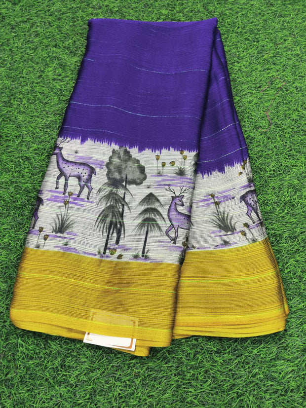 Purple wrinkle crape 29 J5 11E