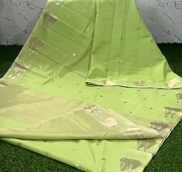 Pista Green Mango Silk 21 H5-12