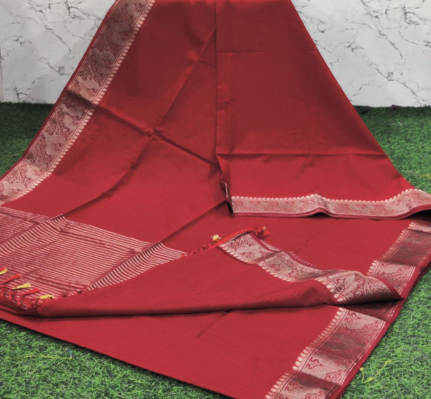 Red Soft Silk 31 J5-1