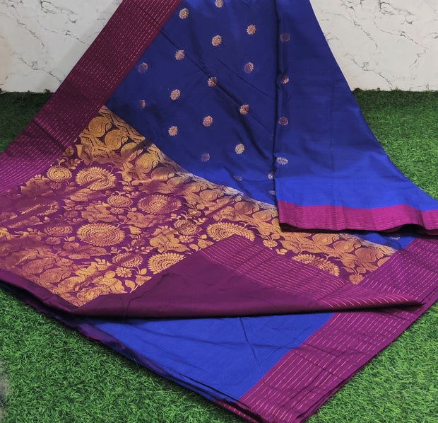 Blue Handloom Gadwal 4 E5-11