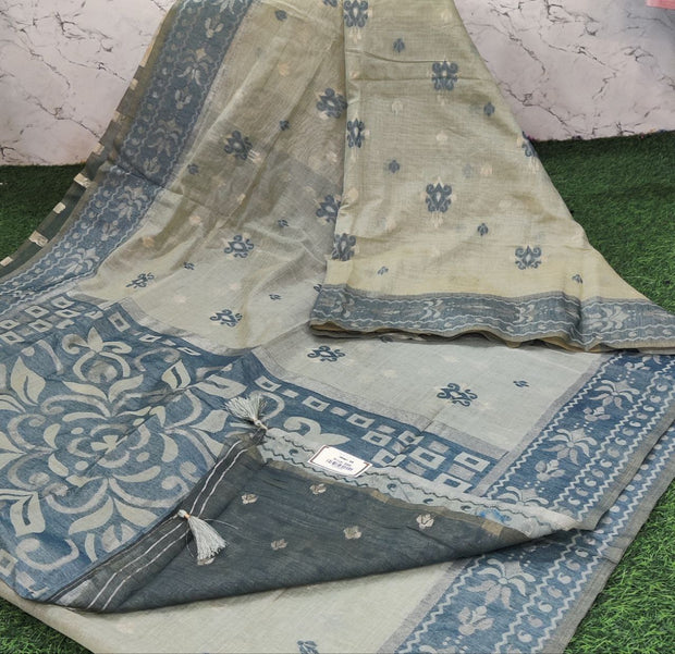 Light Green Jamdani 22 J5-8