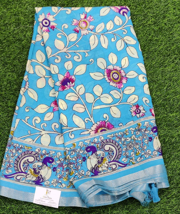 Blue Mysore Crepe 5 C5-12