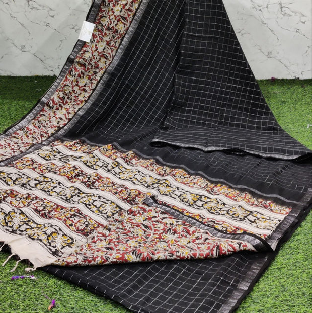 Black mangalagiri pattu 27 J5 4