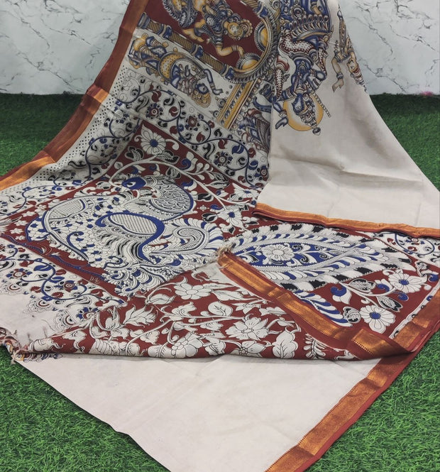 Cream Kalamkari 13 C5-3