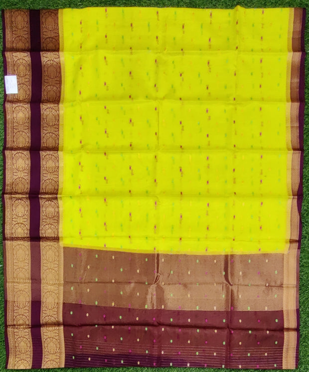 Yellow Mysore Crepe 11JR2